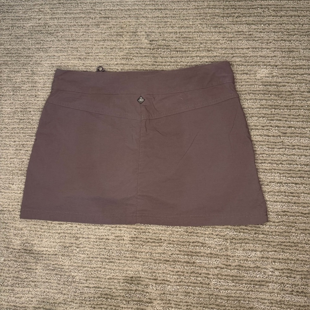 Prana Zion Bliss Skort, Moonrock, Size S - Picture 3 of 5